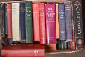lot 144 image: Box of Religious Books