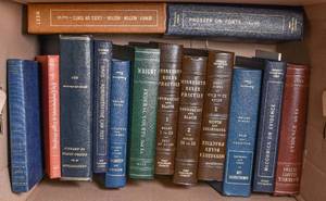 lot 125 image: Three Boxes of Law Textbooks