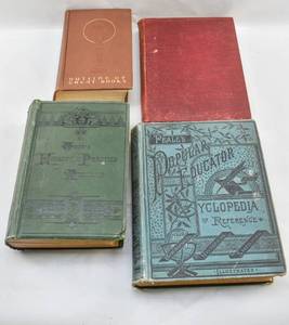 lot 138 image: Four Antique Reference Books