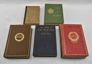 lot 157 image: Five Antique Anthologies and Reference Books