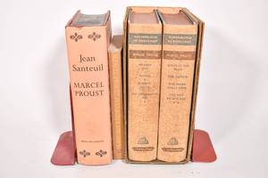 lot 190 image: Group of Vintage Books by Marcel Proust Including a 1934 Two-Volume Edition of Remembrance of Things Past
