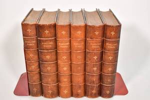 lot 218 image: Antique Six-Volume Collection of Friedrich Schillers Writing