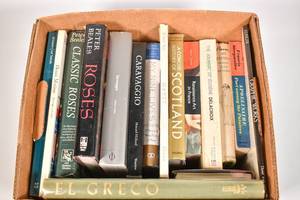 lot 221 image: Books - Gardening and Art