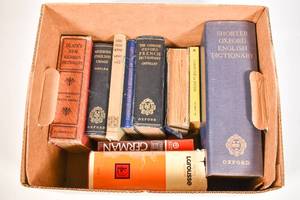 lot 222 image: Books - Dictionaries