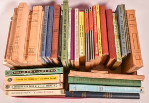 lot 275 image: 34 Books in French, German, and Italian, Some Rare and Vintage