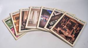 lot 281 image: Magazines - Vintage Architectural Digest