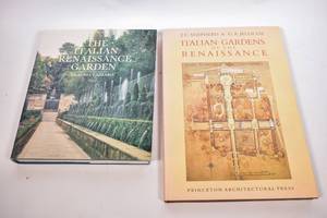 lot 288 image: Two Books on Italian Gardens