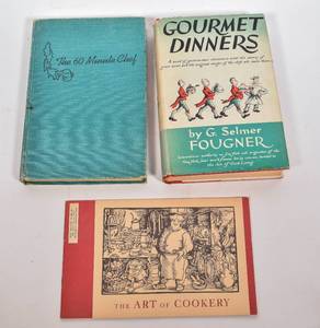lot 293 image: Three Vintage Cookbooks