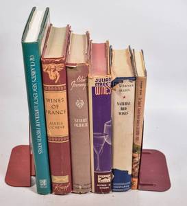 lot 299 image: Six Vintage Books on Wine