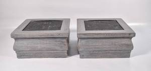 lot 348 image: Pair of Wooden Stands