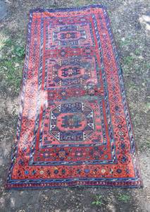 lot 338 image: Red Persian Carpet