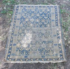 lot 340 image: Blue Persian Rug