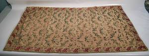 lot 344 image: Red and Sand Floral Rug
