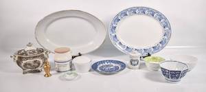 lot 370 image: Group of 12 Rare and Vintage Items, Mostly Porcelain