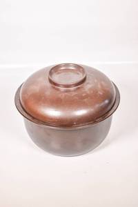lot 361 image: Vintage Arabia Finland Liekki Stoneware Covered Dish