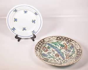 lot 362 image: Two Handmade Ceramic Dishes