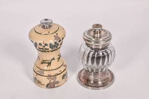 lot 53 image: Two Vintage Peugeot Freres Pepper Mills
