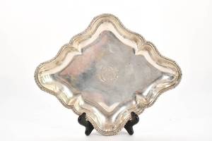 lot 46 image: Sterling Silver Tray