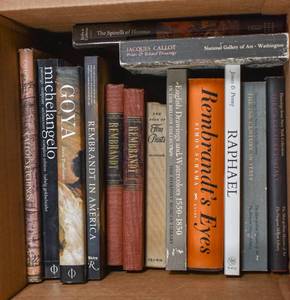 lot 198 image: Books - Misc. Art Books, Biographies, Etc.