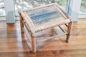 lot 73 image: Bamboo Side Table