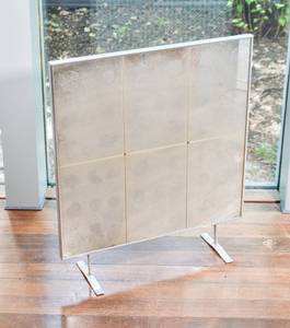 lot 79 image: Mirrored Fireplace Screen