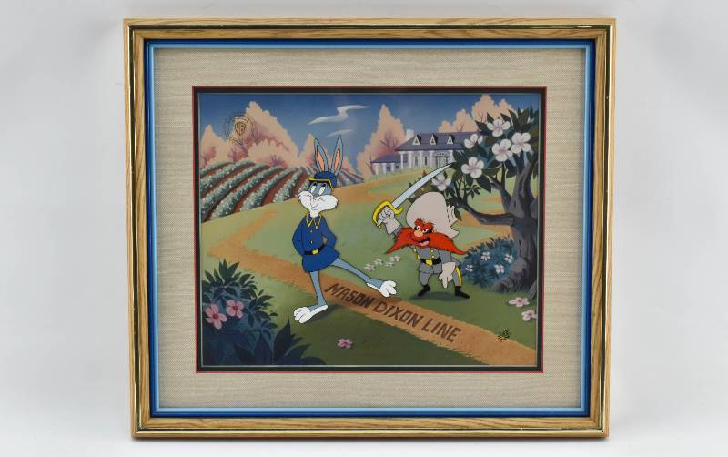 At Auction: LOONEY TUNES, LOONEY TUNES- Sericel Bugs Bunny