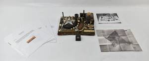 lot 91 image: Large Civil War Artifact Art Piece and Desk Organizer