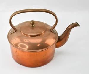 lot 96 image: Vintage Copper Kettle