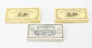 lot 97 image: Three Vintage Boxes of Six Cord Thread by J & P Coates and Willimantic