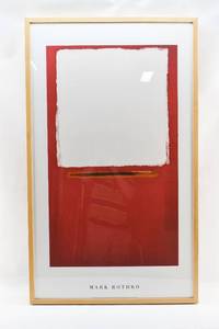 lot 98 image: Framed Mark Rothko Lithograph
