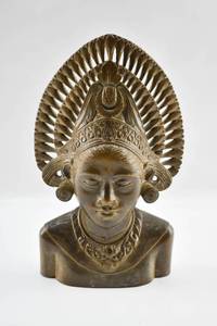 lot 271 image: Carved Wooden Sculpture of a Balinese Dancer