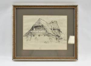 lot 238 image: Original Alpine Illustration by Herta Czoernig-Gohanz