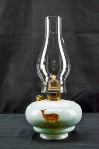 lot 183 image: Glass Deer Lantern