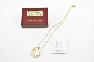lot 191 image: Gold Vermeil Necklace by the Roman Glass Company