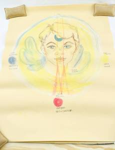 lot 319 image: Original Oil Pastel Artwork