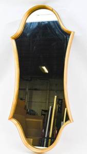 lot 70 image: Vintage Wall Mirror with a Golden Frame