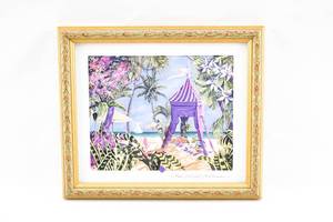 lot 333 image: Fantasy Island Lithograph by Sharie Hatchett Bohlmann