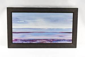 lot 230 image: Framed Abstract Art Print