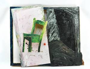 lot 213 image: Mixed Media Painting by Thomas Rose