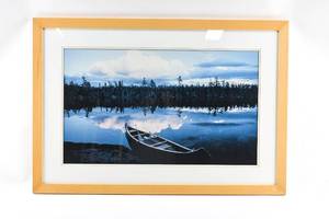 lot 234 image: Framed Lake Photograph