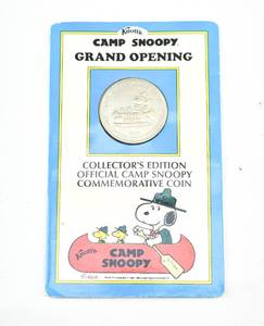 lot 270 image: Limited Edition Camp Snoopy Commemorative Coin