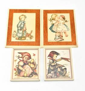 lot 256 image: Four Vintage Art Prints by Berta Hummel