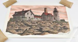 lot 321 image: Signed Sunset Artists Proof