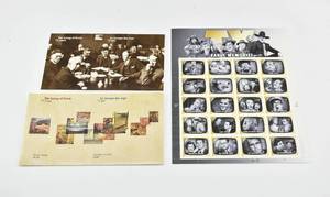 lot 305 image: 30 Vintage Television and Algonquin Stamps