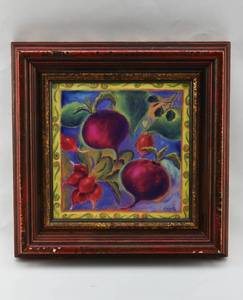 lot 279 image: Framed Vegetable Giclee Print