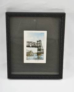 lot 277 image: Lift Bridge Print