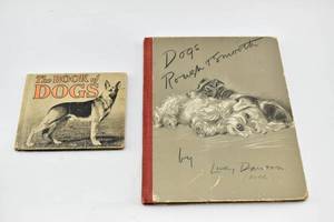 lot 288 image: Two Vintage Dog Books