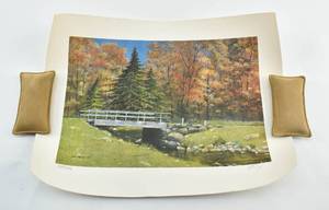 lot 322 image: Signed P.S.A. Lithograph by Terry Mihlrad