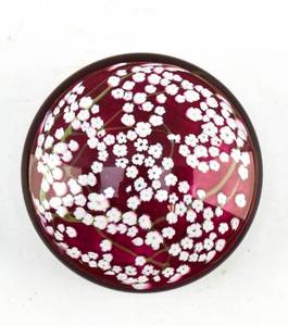 lot 121 image: Art Glass Paperweight by Peter Raos