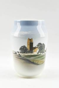 lot 130 image: Porcelain Vase by Royal Copenhagen